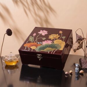 Hộp quà tặng sơn mài cho doanh nghiệp Viettimecraft