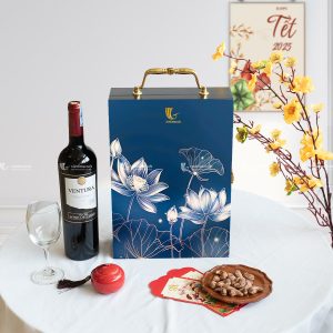 hộp rượu, hộp quà tặng tết, hộp quà tặng cao cấp, hộp rượu cao cấp, quà tặng doanh nghiệp sang trọng