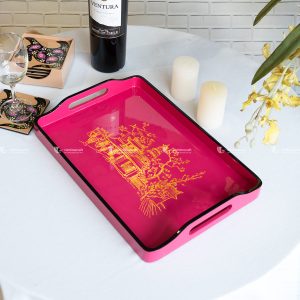 Khay sơn mài quà tặng cho doanh nghiệp từ xưởng Viettimecraft