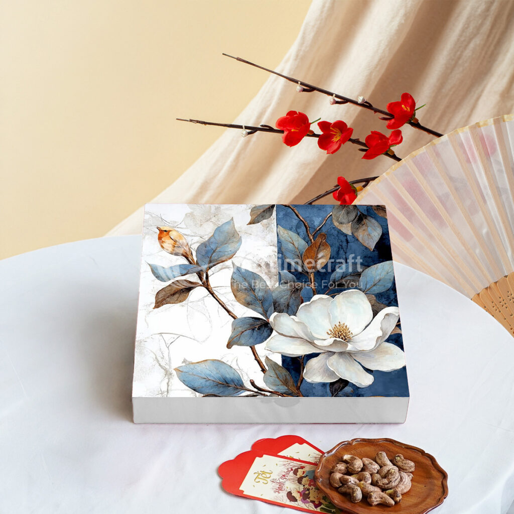 Quà Tặng Doanh Nghiệp Sơn Mài Cao Cấp “Bạch Ngọc Lan” | Viettimecraft